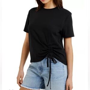 French Connection Tie Hem T-Shirt